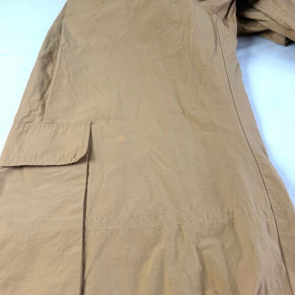 Pilcor Anthropologie Beige Tan Cinch Leg Baggy Parachute Pants Joggers Sz M - Picture 5 of 7
